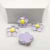Flor Transparente de Cinco Pétalas Flor de Girassol Acessórios de Resina diy Cola de Creme Capa de Celular Acessórios de Cabelo Sapatos Material de Flor para Roupas