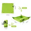 Cojín plegable de doble uso ultraligero, asiento impermeable para exteriores que se puede convertir instantáneamente en una bandeja de almacenamiento, portátil para acampar, picnics y senderismo