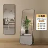 Espejo de Cuerpo Entero para Vestir, Espejo de Pie para Uso Doméstico, Espejo de Pared para Habitación de Niñas, Espejo de Pared para Maquillaje, Espejo de Prueba 3D