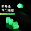 Tapa de Válvula Luminosa para Neumático de Coche, Cubierta Fluorescente para Válvula de Coche, Vehículo Eléctrico, Motocicleta, Universal