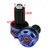 Accesorios de Modificación para Motocicleta Tapón de Fibra de Carbono Manillar de Motocicleta Eléctrica Universal Cabeza de Bola Bloque de Equilibrio para Manillar Venta Directa de Fábrica