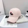 Gorra de Béisbol de Algodón Bordada Simple Estilo Coreano, Gorra Ajustable Universal de Visera Curva, Sombrero Casual Versátil de Moda