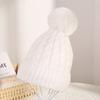 Gorro de Punto Básico de Color Sólido Estilo Coreano, Versátil Gorro Cálido de Lana para Otoño e Invierno, Gorro de Lana Casual Unisex