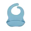 Babetes de Silicone para Bebê Transfronteiriços, Babetes de Saliva Impermeáveis e Anti-Sujeira, Babetes de Silicone para Alimentação Atacado e Personalização