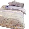 Roxo Sonhador Fofo Doce Algodão Lavado Artesanato Casa Conjunto de Quatro Peças Dormitório Conjunto de Três Peças Transfronteiriço Fábrica de Origem Nantong