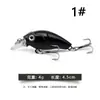 Señuelo Minnow Gordo Pequeño 4.5cm/4G Señuelo Realista de Cebo de Pez para Lubina y Lucio Señuelo Duro Suministro Exclusivo Transfronterizo