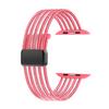 Adequado para Apple Watch Applewatchs9 Pulseira de Malha Magnética de Nylon Iwatchs8/7/6 Seda de Pesca Respirável