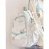 Mochila escolar japonesa femenina ins nicho diseño graffiti Harajuku mochila mochila de gran capacidad para estudiantes de secundaria