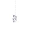 Collar de Diamantes de Plata S925 de Seis Garras Estilo Japonés-Coreano Personalidad Moderna Elegante Swaro Lujo Ligero Cadena para Clavícula para Mujer Estilo Ins