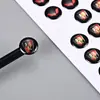 Pegatinas de cristal epoxi personalizadas, etiquetas de plástico adhesivas, pegatinas de coche con logo, pegatinas de dibujos animados epoxi lindas