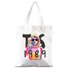 Taylor Music Swift Midnights Lista de Canciones Bolsa de Lona Impresa Bolso de Hombro Bolsa de Compras