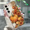 Calabaza Creativa A16 Flor S26 Adecuado para Samsung S25Ultra Funda de Teléfono Transparente S24 Funda Suave Tpu Dropshipping
