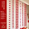 Diseño de Habitación de Boda Traje Ceremonia de Boda Colgante de Cortina de Mariposas Sala de Estar Dormitorio Techo Decoración Floral Tridimensional Larga Xi La
