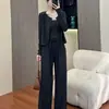 Shanlida Di 2026 Novo Cardigã Camisola Casual Preguiçoso Primavera Verão Feminino Tendência Moda Emagrecedor Ajustado Elástico