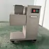 Rebanadora de Carne Eléctrica Acero Inoxidable Corte de Pechuga de Pollo Multifuncional Trituradora de Carne Fresca Completamente Automática Rebanadora de Carne de Res Comercial