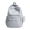 Mochila casual de gran capacidad con diseño de lunares de nicho, nueva moda otoño 2026, para chica estudiante, para ir al trabajo, bolsa escolar