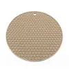 Almofada de Colmeia de Silicone para Mesa de Jantar Almofada de Isolamento Térmico Panela de Areia Almofada para Panela Restaurante Doméstico Estilo Europeu Cozinha Almofada de Isolamento Térmico de Colmeia