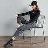 Jeans de Cintura Alta para Mujer Tallas Grandes, Primavera y Otoño, Alta Elasticidad, Talla Extra Grande, Pantalones de Corte Ajustado, Talla Extra Grande, Hace que las Piernas Parezcan Más Largas, Corte Holgado