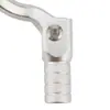 Adecuado para Ktm, Husqvarna, Gasgas y Otros Modelos Modificado CNC, Forjado Plegable Palanca de Cambios Plata Blanco