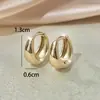 Brincos TEMU transfronteiriços novo estilo zircônia cúbica brincos de nicho de alta qualidade para mulheres brincos da moda e versáteis estilo francês