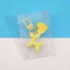 Chaveiro Pingente Cachorro Balão Coração Colorido Desenho Animado Pingente de Bolsa DIY Pingente de Celular Acessórios Acessórios
