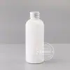 Botella de Aluminio con Tapa de 100ml, Botella para Loción, Botella para Líquidos, Botella Vacía de Plástico PET, Botella de Agua Cosmética Portátil, Botella de Muestra