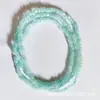 Cuentas de cintura vidrio crema cuentas de arroz cadena corporal africana cadena de cintura elástica europea y americana cuenta de cintura
