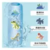 50 Pegatinas Originales de Dibujos Animados de Pequeños Dinosaurios Pegatinas Decorativas de Dibujos Animados Tyrannosaurus Rex para Caja de Regalo Pegatinas Educativas de Graffiti para Niños