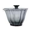 Set de Vidrio de Borosilicato Alto Tazón Pequeño Taza de Té Kung Fu Venta al por Mayor Taza Magnolia Taza de Té Transparente Taza para Velas Tapa Vaso