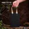 Borda de Caixa Bolsa de Chá Chá Verde Longjing Chá Preto Chá de Pedra Sacola de Papel Espessada Dahongpao Embalagem de Ponto Bolsa de Presente