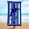 Toalla de Playa con Estampado Digital Más Vendida de Amazon Toalla de Playa Absorbente para la Costa de Microfibra Estampada Transfronteriza Venta al por Mayor