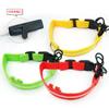 Collar luminoso LED para mascotas, collar de malla de alambre con correa para mascotas, collar de carga con carga USB, collar de cuerda para perros