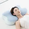 Almohada de Espuma Viscoelástica Mariposa para Sueño Profundo, Soporte para Columna Cervical, Núcleo de Almohada para Ayudar a Dormir, No se Desinfla, Almohada Ergonómica de Rebote Lento