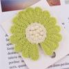 Hada Elegante Celebridad Cibernética Lana Margarita Viento Ins Notch Margarita Girasol bb Pin Color Brillante Pinza Elegante Accesorios para el Cabello