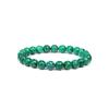 Nuevo producto Amazon Pulsera de cristal rosa de 8 mm con cuentas Piedra Shoushan Aguamarina Ágata Pulsera elástica para mujer al por mayor