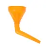 Funil de Combustível para Carro Mãos Livres com Tubo Curvo, Funil de Combustível de Tubo Duro Espessado para Veículos de Nova Energia, Funil Multifuncional Portátil