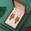 Pendientes largos en forma de V, pendientes bohemios, joyería para mujer, venta al por mayor, tu tixi yiwu daisy jewellery