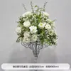 Vaso de flores para corredor de casamento ornamento estilo floresta mesa suporte de chão decoração de flores decoração de banquete de noivado corredor de casamento