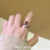 Anillo de Flor de Mandala Gótico Único Vintage para Mujer 2026 Nuevo Diseño Simple de Nicho Anillo Abierto