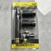 Pistola de Agua para Lavado de Autos Casero de Alta Presión, Boquilla Negra para Lavado de Autos, Cabezal de Chorro de Agua en Forma de Diamante, Pistola de Agua para Manguera de Riego de Lavado de Autos