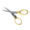 Tesoura de pesca dobrável aço inoxidável multifuncional tesoura de chumbo couro tesoura de linha de pesca forte cavalo linha PE tesoura pequena forte