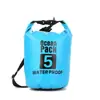 Ventas Directas de Fábrica En Stock Bolsa Impermeable de PVC para Exteriores Conveniente para Buceo Mochila Impermeable para Montañismo Bolsa para Rafting Bolsa de Playa