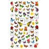 Nuevas pegatinas para uñas transfronterizas con diseño de flores de primavera, mariposas y conejos.