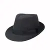 Sombrero de copa moda retro hueco rizado caballero sombrero de paja cinturón rizado Sombrero Jazz mujer exterior playa sombrero para el sol