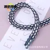 Nova Roupa Infantil de Primavera Colorida em Estoque Corda Redonda Oca Espessura 0,6cm Cintura Colorida Capuz com Cordão Cordão