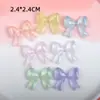 Mermaid Ji arco acrílico colorido material hecho a mano para manualidades pasador hebilla de zapato decoración de carcasa de teléfono móvil venta al por mayor de fábrica