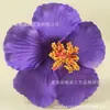 Venta al por mayor de fábrica Pasador de pelo con flor de hibisco simulada de EVA Tocado Plumeria Flor Colorida Viaje Ropa de baño Playa Foto
