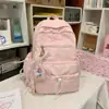 Nova Mochila Feminina Estilo Japonês, Grande Capacidade, Leve, Resistente à Água, Mochila Escolar para Estudante, Bolsa Ita Fofa de Desenho Animado