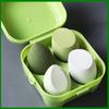 Huevos de maquillaje de belleza de doble uso seco y húmedo no comen polvo huevos de maquillaje esponja huevos de maquillaje calabaza borla de polvo bola en caja herramientas de maquillaje de belleza