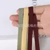 Banda Elástica Colorida de 1 cm en Stock Banda Elástica de Borde Plano Tira de Ribete para Bordes de Ropa Interior Tira para Cuello Trasero de Camiseta